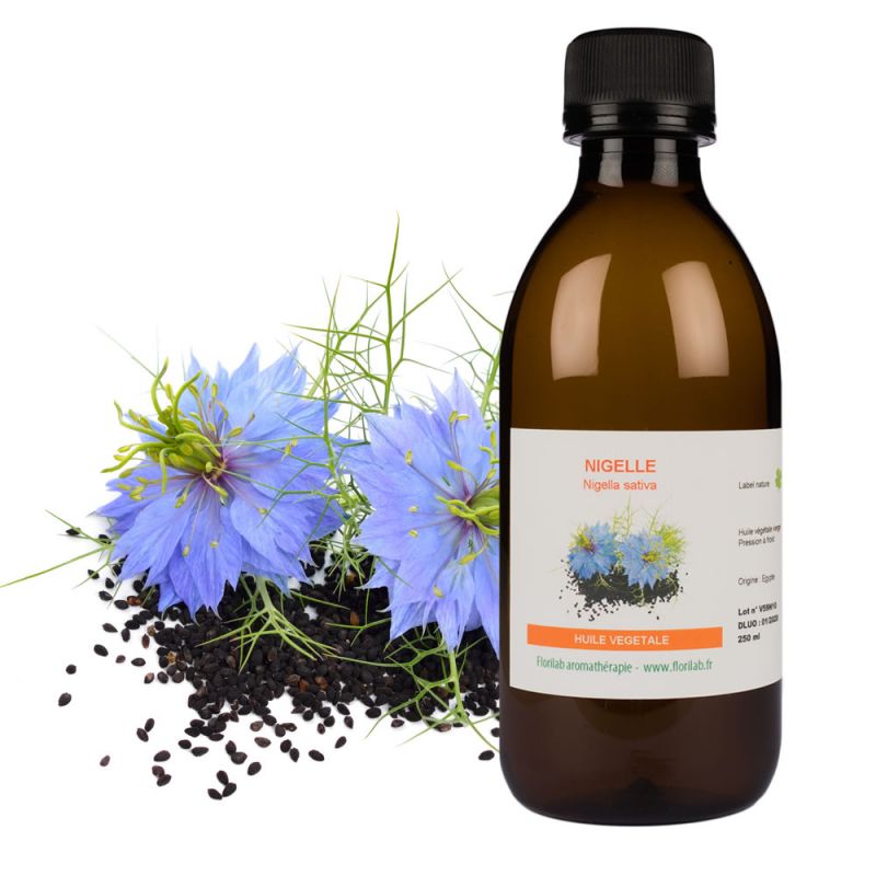 Acheter huile végétale Cumin noir Bio (Nigella sativa) d'Egypte